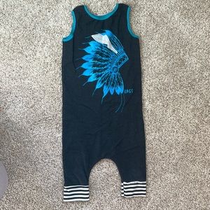 Rags to Raches 3/4t romper